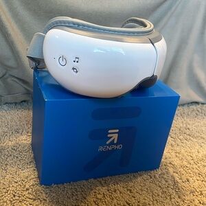 Used Renpho eye massager with heat for migraines or relaxation